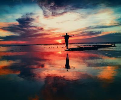 Dancing in the sky